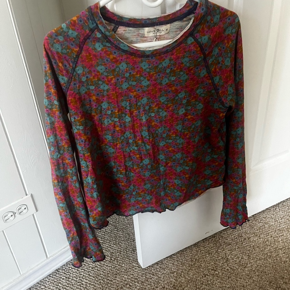 Natural Life Lily Cotton Long Sleeve T shirt